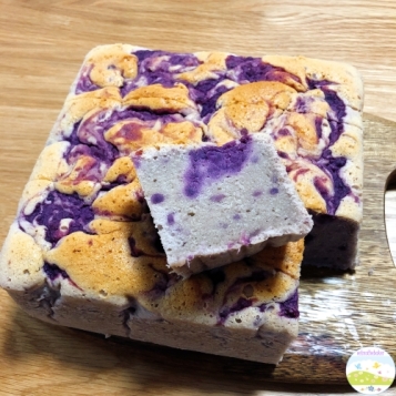 Purple sweet potato butter cake1